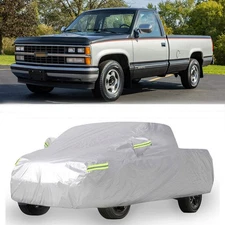 Car Cover Waterproof Rain Snow Sun Dustproof Outdoor For Chevy C1500 C2500 C3500