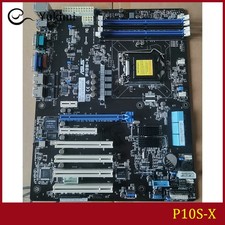 PER ASUS P10S-X DDR4*4 socket 1151 Intel C232 64GB ATX scheda madre test OK