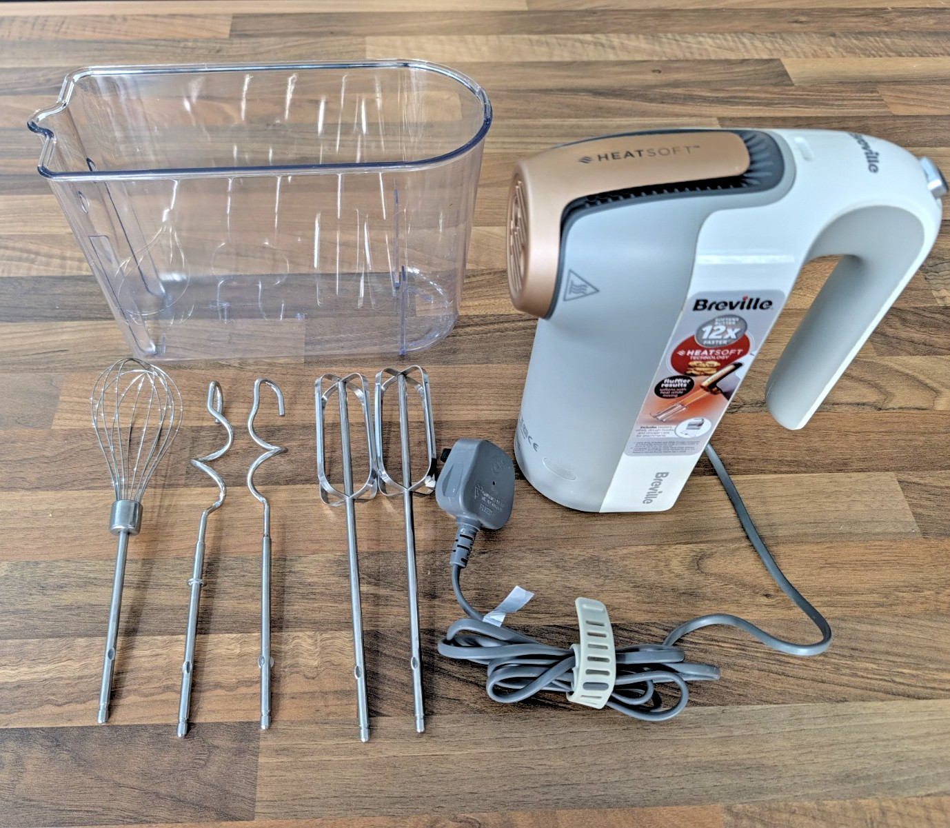 Breville VFM021 HeatSoft Hand Mixer – Fully Working – Read Description