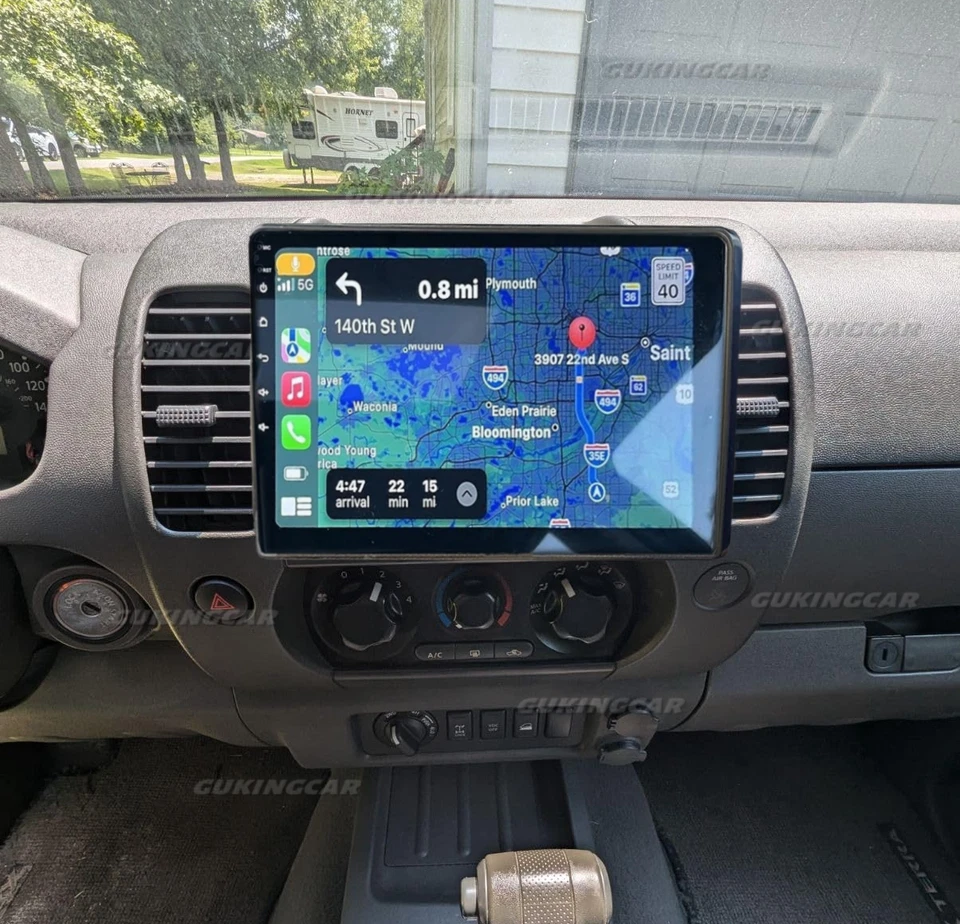 For Nissan Frontier 2005-2008 10" Android13 Carplay Car Stereo Radio GPS 4+64GB Foto 3 de 4