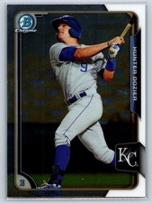 2015 Bowman #BCP56 Hunter Dozier Chrome Prospects