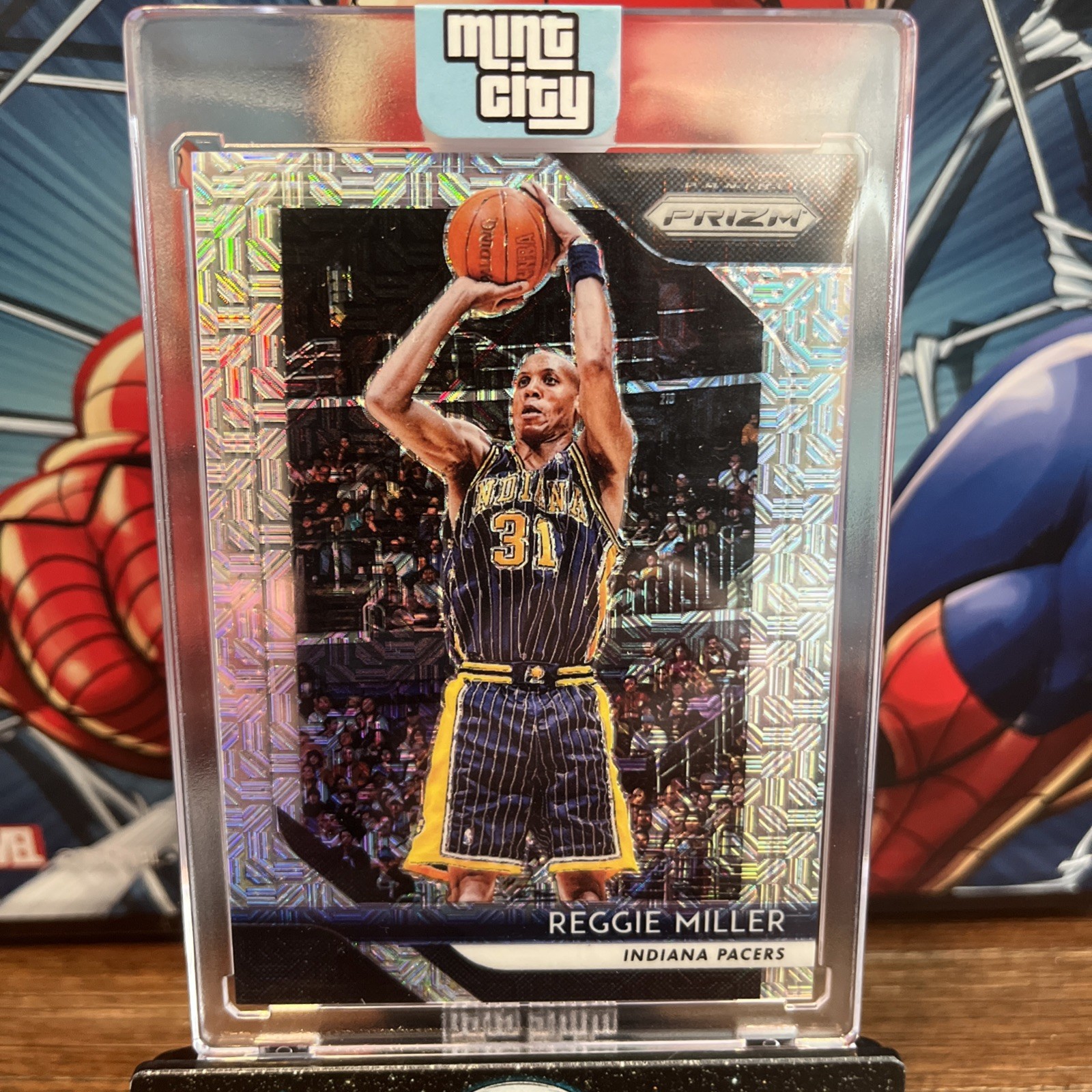 2018-19 Panini Prizm - Reggie Miller #55 Mojo Prizm /25 🔥🔥🔥🔥🔥