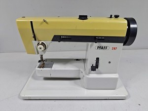 PFAFF 297 Nähmaschine, Ungetestet, Mit Kratzern, Für Ersatzteile, 220V