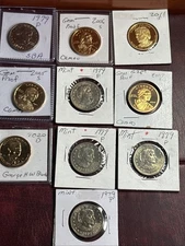 Poor Richard's Bargain Basement; 10 Asst. U.S. Dollars as Shown. 1979-2020 BB112