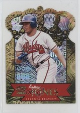 2000 Pacific Gold Crown Die-Cuts Andruw Jones #3 n1u