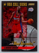 2001 Stadium Club NBA Call Signs  Lamar Odom C6