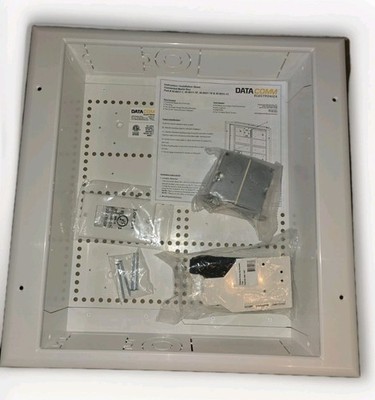 DATACOMM Electronics 45-8031-1C Recessed Media Box Outlet
