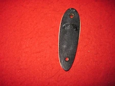 Bishop Black Plastic Buttplate W/Spacer