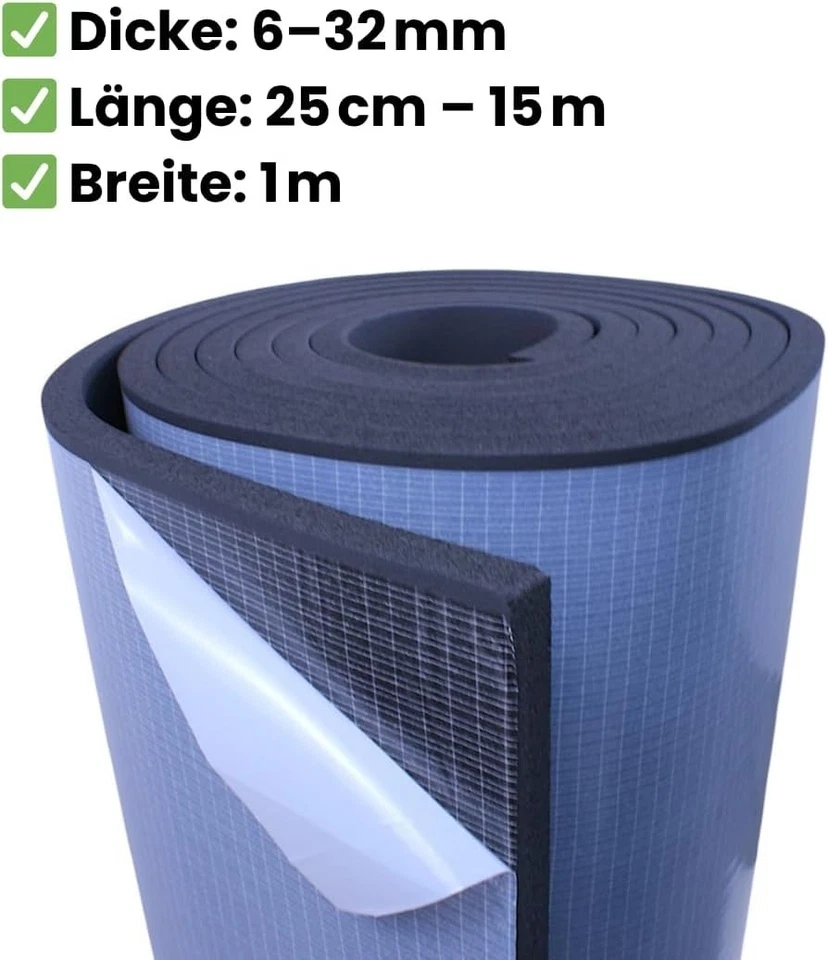 Armaflex AF 6-32mm selbstklebend Kautschuk Isolierung Dämmung - Bild 3 von 4
