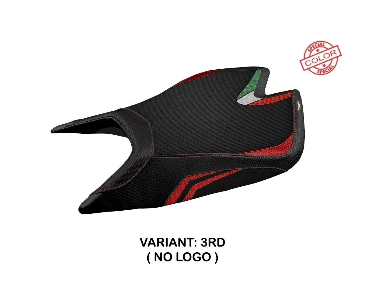 Seat saddle cover Leon Special Color Red (RD) TPZ APRILIA RSV4 2021 2023 1F