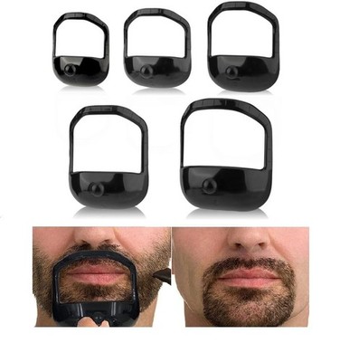 5 PCS Beard Shaper Set for Men - Goatee Shaper, Beard Lineup Tool, Beard Temp...