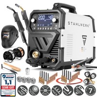 Stahlwerk SchweißGeräT Mig/Mag 200 Spot Puls Pro Digital – Flux Lift-Tig Arc/Mma