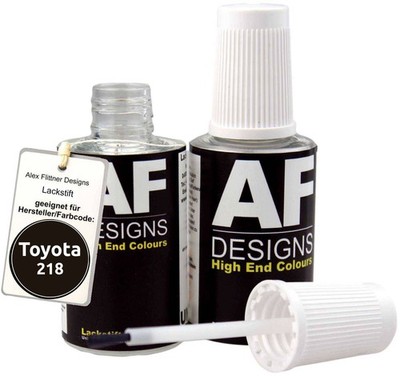 Lackstift für Toyota 218 Attitude Black Metallic schnelltrocknend 2x20ml