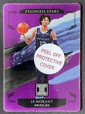 Ja Morant 2020-21 Panini Impeccable Stainless Stars Purple /49 #6