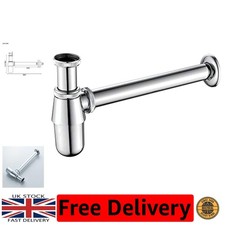 Adjustable Chrome Bottle Trap 1 1/4 - Stylish & Durable Bathroom P-Trap Solution