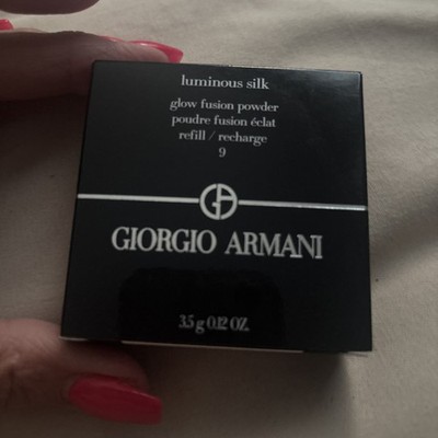 Giorgio Armani Luminous Silk Glow Fusion Powder #9, 3.5 g REFILL  NIB