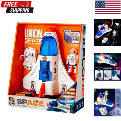 Space Shuttle Toy | Rocket Ship with Astronaut | Large Space toys for kids 3 5