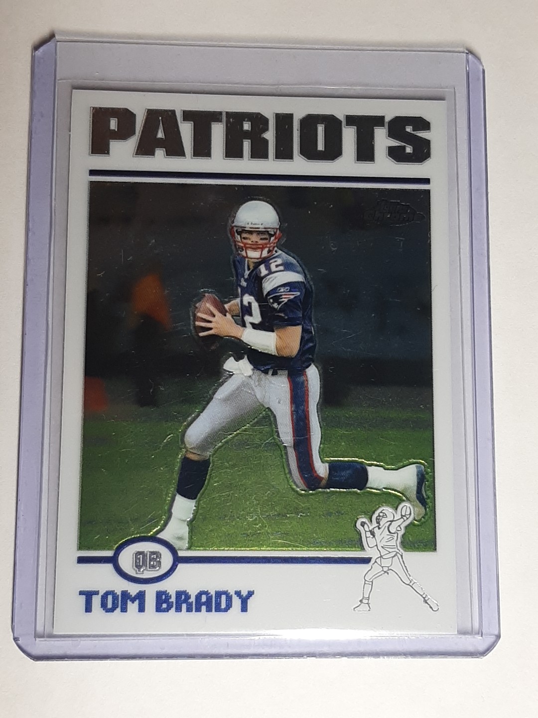 2004 Topps Chrome - Tom Brady #125