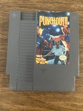 Nintendo NES PUNCHOUT Video Game Tested Working 