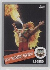 2015 Topps Heritage WWE Legend Silver Ricky The Dragon Steamboat #38 0ad