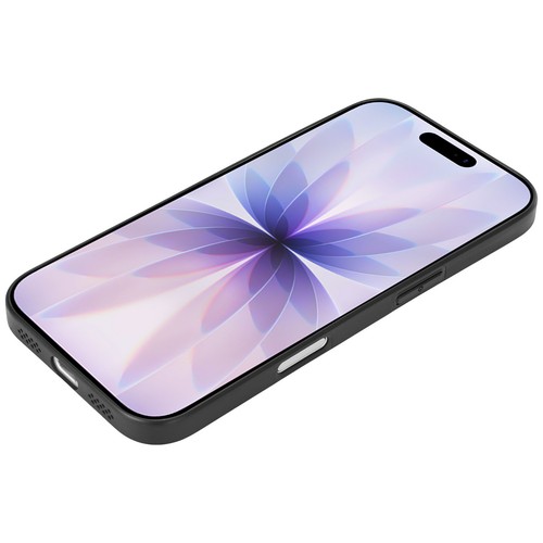 Ultra Slim Case für iPhone 17 Matt Dünn Schutz Hülle Cover Schwarz Carbon Look - Bild 6 von 10