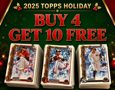 2025 Topps Holiday Baseball Singles You Pick Complete Your Set H1-H200