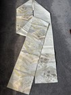 Luxury Japanese Kimono Fabric Fukuro Obi, Chrysanthemum pattern Rokkaku pattern  — photo 2
