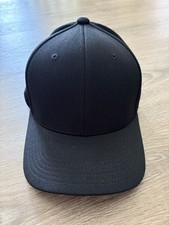 Flexfit Men's Athletic Baseball Fitted Black Cap L/XL