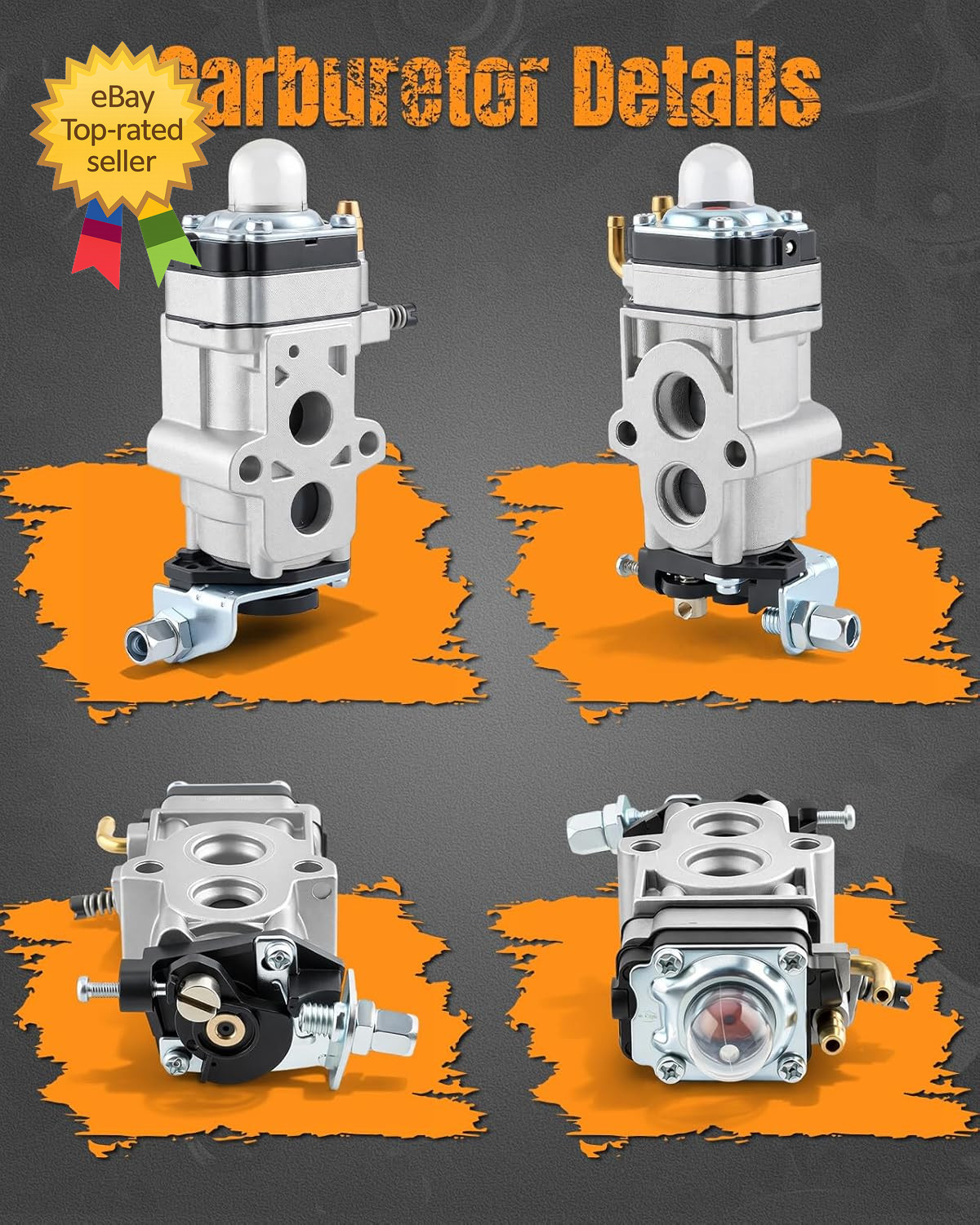 Carburetor Kit for 150BT 350BT 360BT 560BTS Leaf Blower Replacement Parts Set