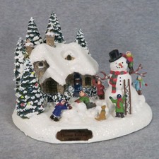 Thomas Kinkade Everetts Cottage Light Up Chri...