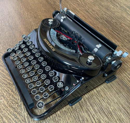 1936 Remington Noiseless Monarch Typewriter VG Condition!