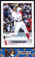 Trevor Story 2022 Topps Update #US22 Boston Red Sox Baseball