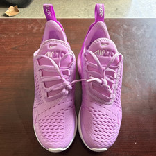 Nike Air Max 270 GS Kids Sneaker US 6Y Purple/Pink/White 943345-501