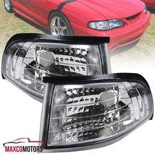 Corner Lights Fits 1994-1998 Ford Mustang Turn Signal Lamps Leftright 94-98 Corner Lights Fits 1994-1998 Ford Mustang Turn Signal Lamps Leftright 94-98