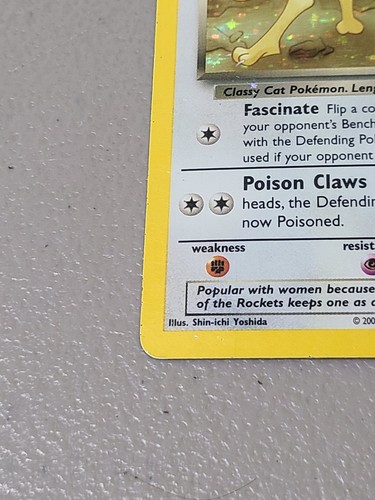 Pokémon Colección Legendaria Persa Oscuro 6/110 Holo MP - Imagen 4 de 12