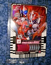 Masked Rider Accel CDS-005 L Bandai Gotchard Ride Chemy Trading Card Promo