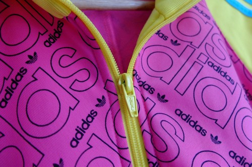 Adidas giacca tuta M blu rosa giallo originale AOP OTTIME CONDIZIONI 2008 - Foto 3 di 9