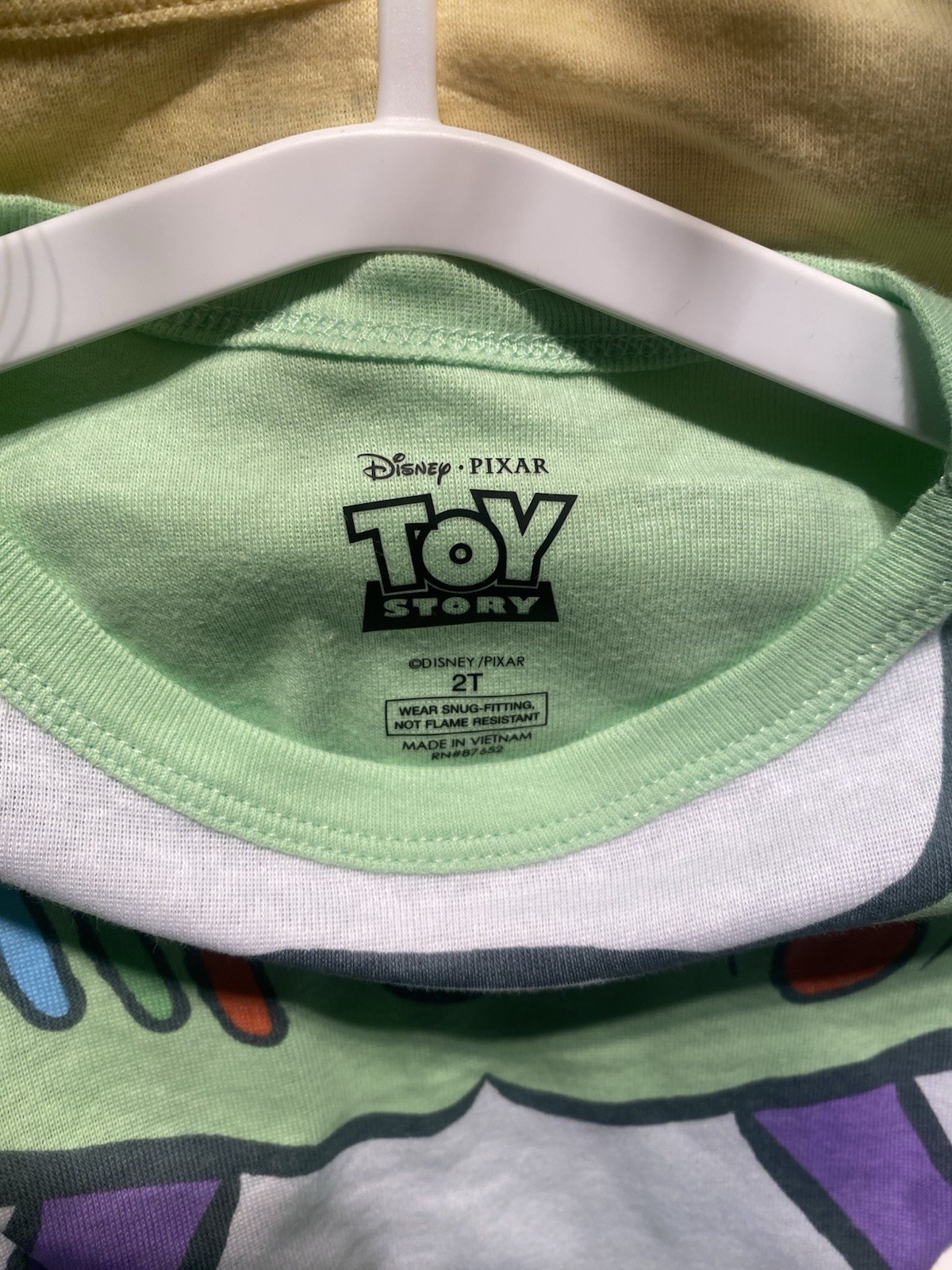 Disney Pixar Toy Story Adventures Little Sleepies Two-Piece PJ Set Size 2T