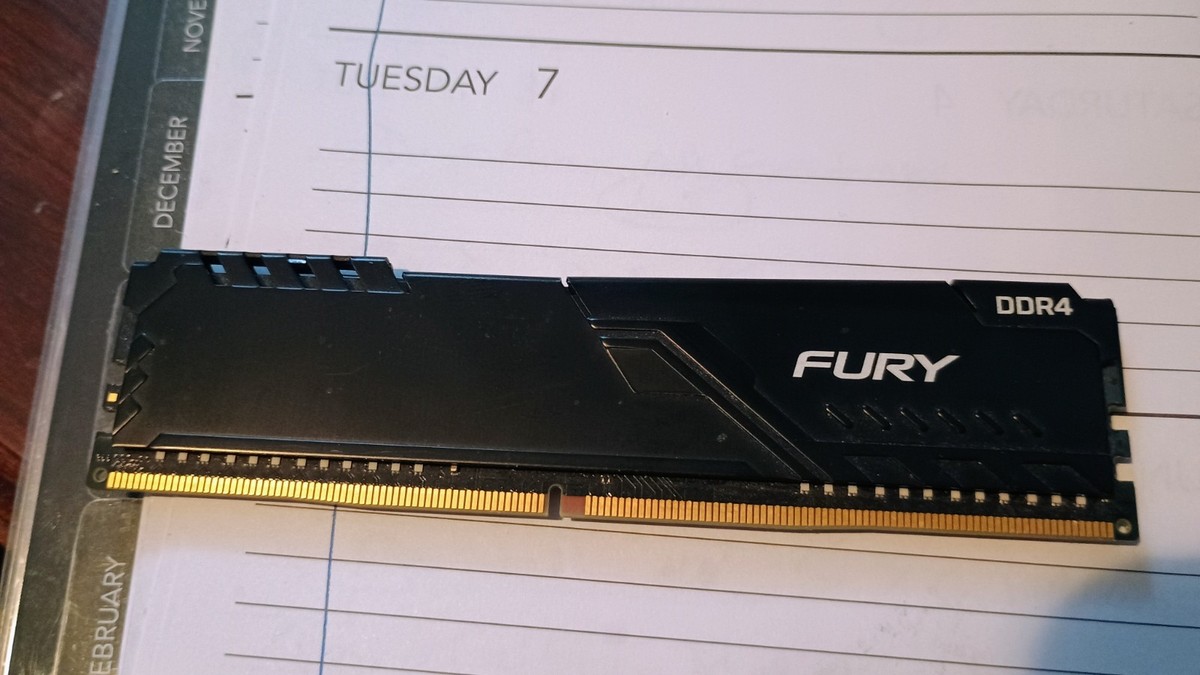 Kingston HyperX Fury 16gb 2x8gb Ddr4 XMP 3200mhz Desktop RAM for