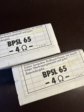 Isophon Breitbandlautsprecher BPSL 65 NEU  PAAR!!