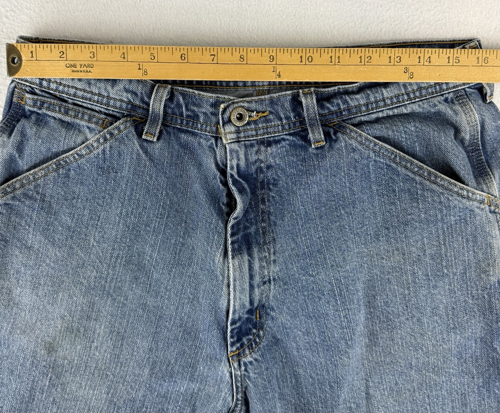 Polo Ralph Lauren Jeans Co. Denim Cargo Carpenter Shorts Men’s Size 33 thumbnail 3