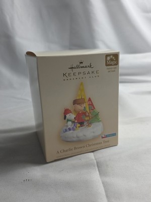 CLUB EXCLUSIVE 2006 Hallmark Keepsake Ornament Charlie Brown Christmas Tree