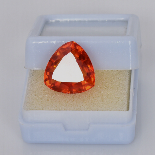 Saphir Orange Naturel Padparadscha 1.34 Ct Ovale - Pierre Précieuse éblouissante - Neuf
