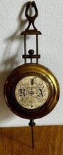 ancien balancier de pendule horloge horlogerie Circa 1900