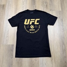 UFC Shirt Mens Medium Black World Class Mixed Martial Arts MMA Tee 500 Level