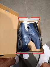 Nike Herren Low Top Sneaker Blau/Schwarz Schn...