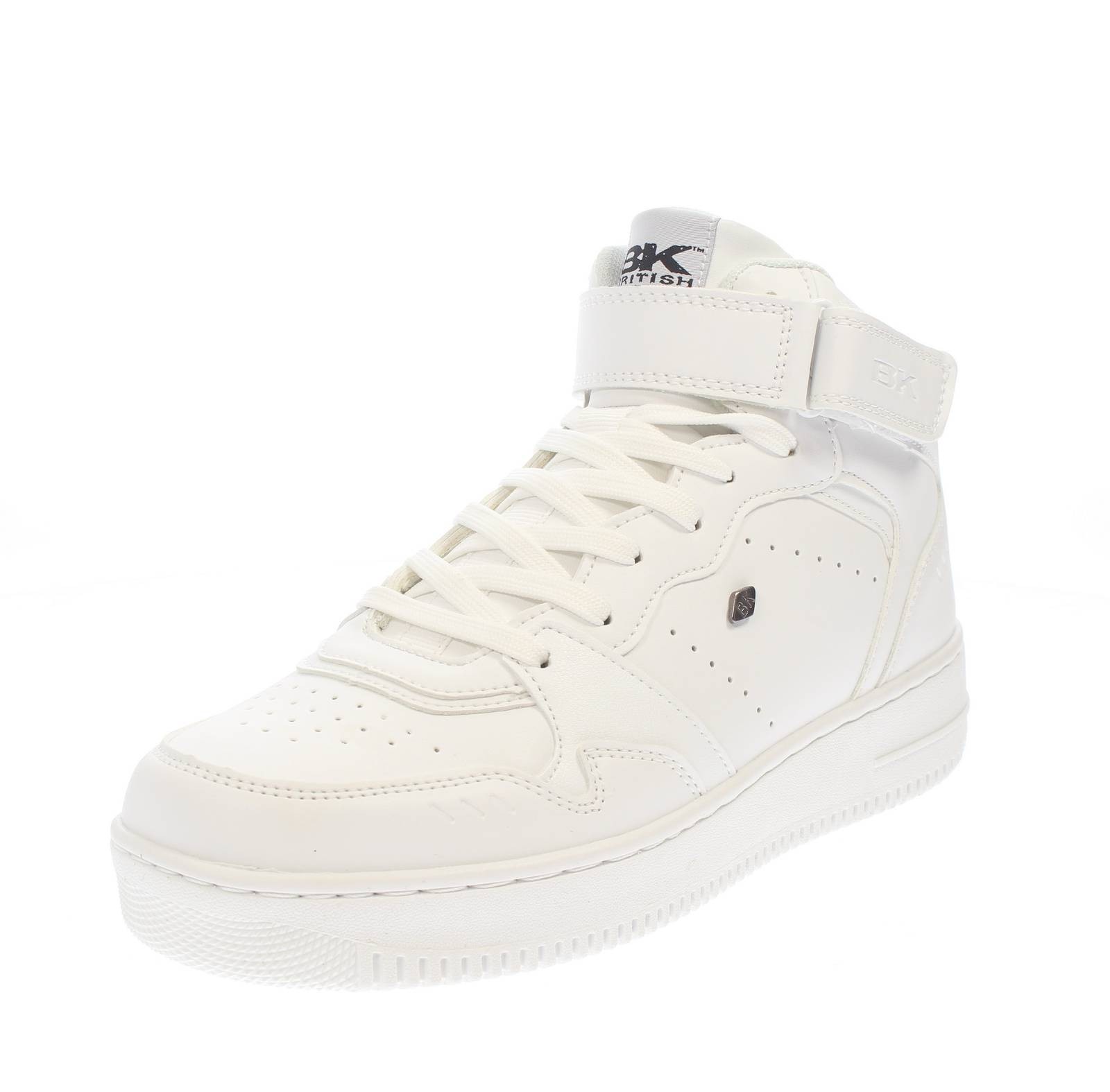 British Knight Aura Mid - High Sneaker mit weißem Riemchen - Größe 40 [26cm]