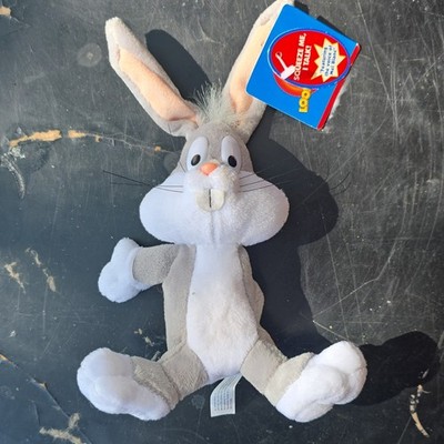 Warner Bros. Looney Tunes Bugs Bunny Talking Plush Small 1999