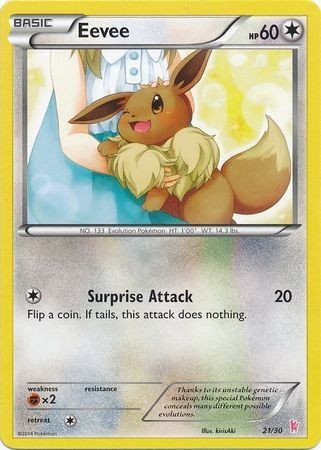 Eevee 21/30 XY Trainer Kit: Sylveon & Noivern Common