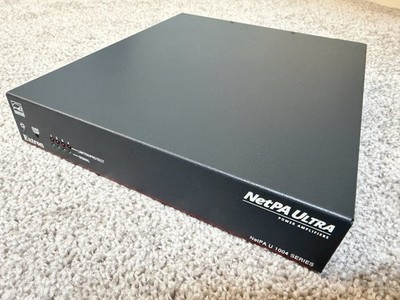 Extron NetPA U 1004 Four Channel Power Amplifiers with Dante and DSP 100W per ch